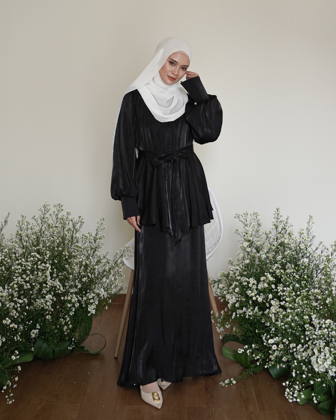 Evolvere - Hanun dress mewah elegant busui friendly