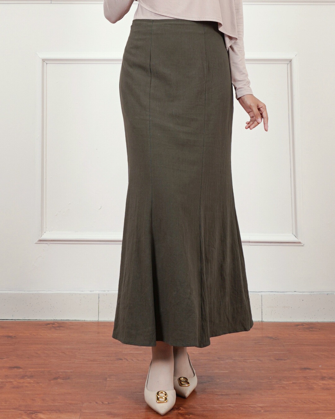 Evolvere - Aisha Skirt Rok Linen Model Mermaid