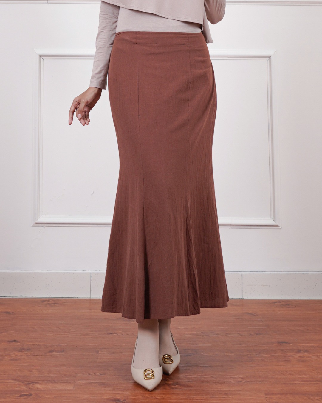 Evolvere - Aisha Skirt Rok Linen Model Mermaid
