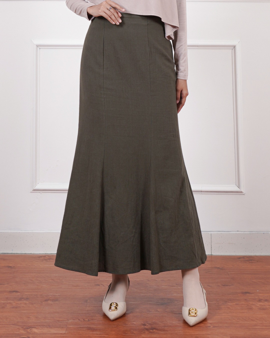 Evolvere - Aisha Skirt Rok Linen Model Mermaid