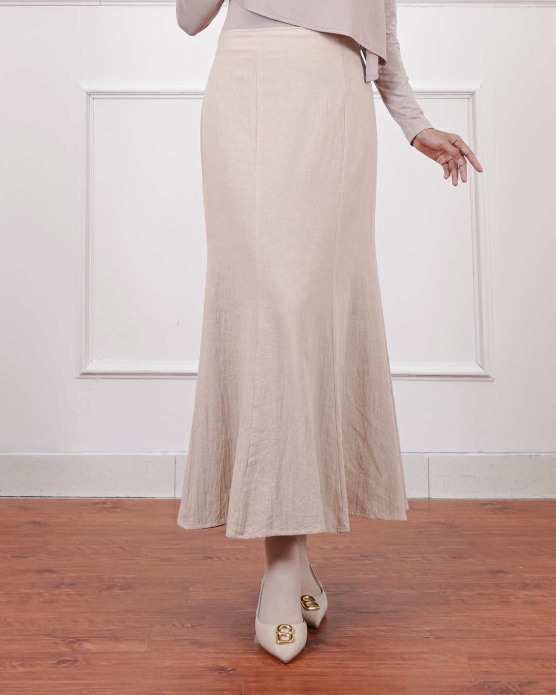 Evolvere - Aisha Skirt Rok Linen Model Mermaid