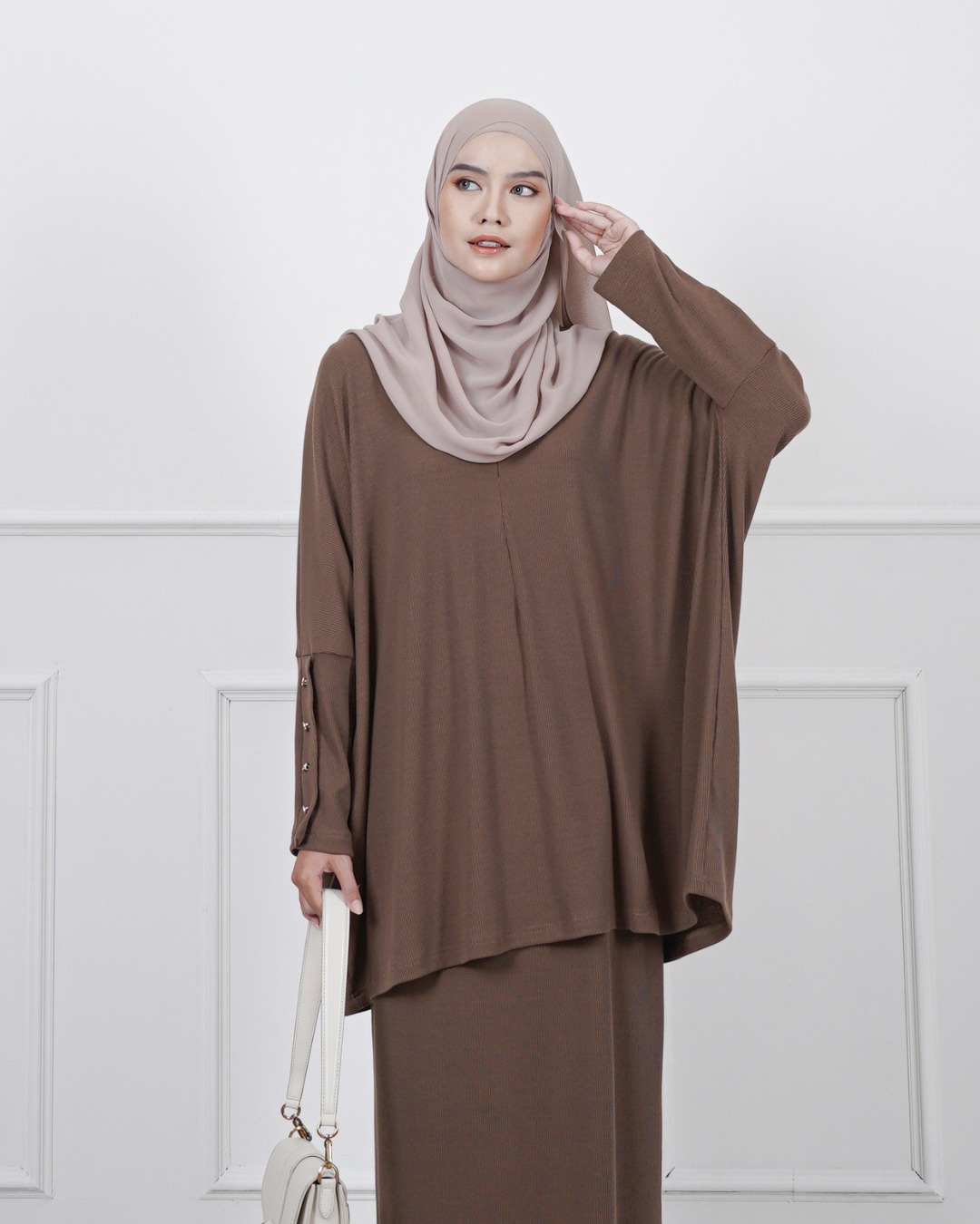 Evolvere - Mira Blouse (Atasan aja) Rib Knit