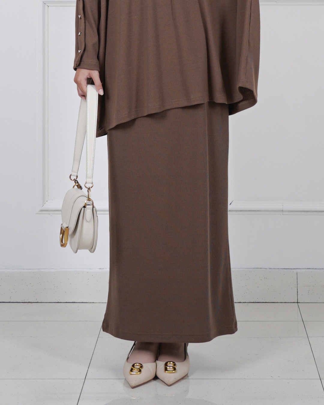 Evolvere - Mira Skirt Rok Span Rib Knit