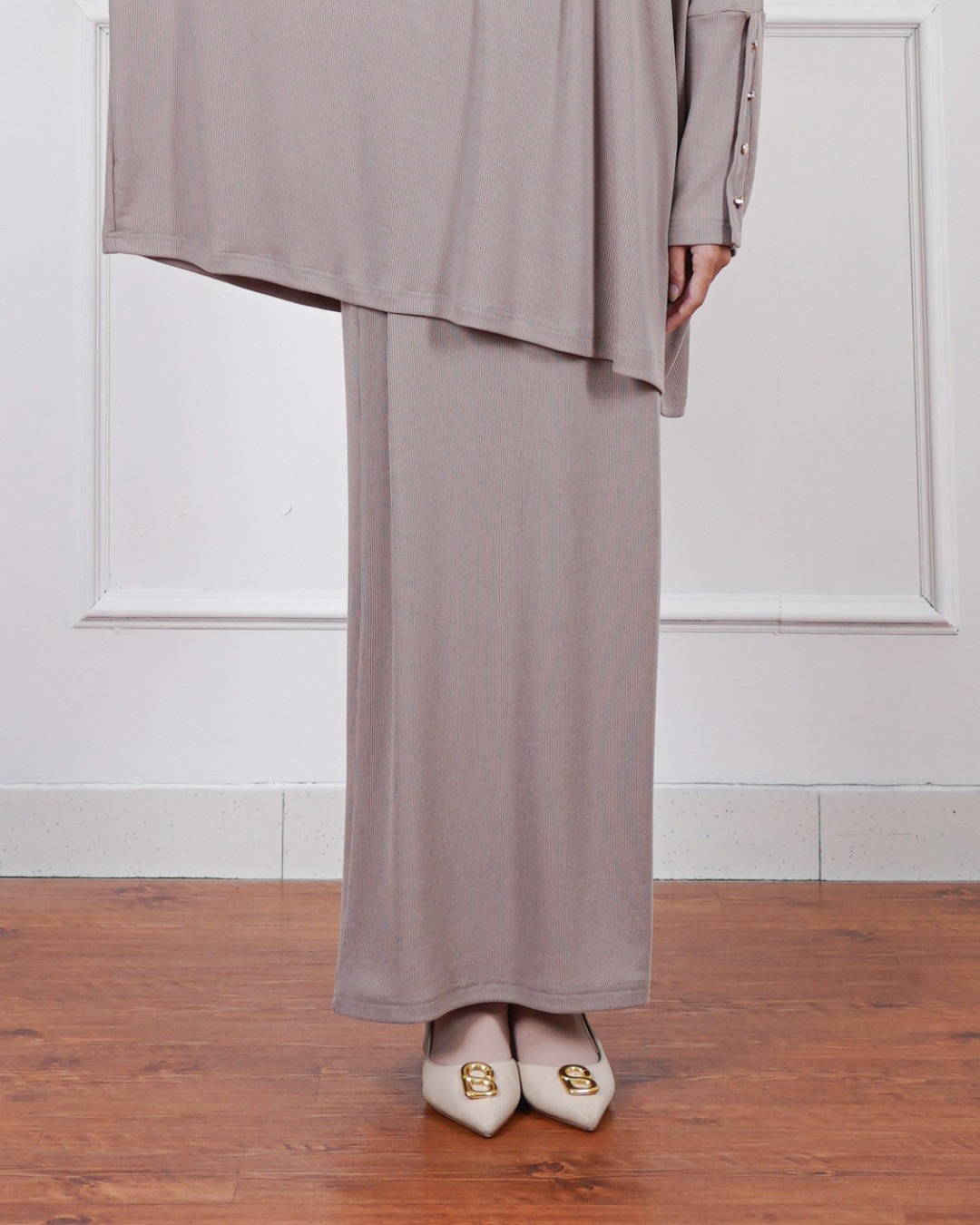 Evolvere - Mira Skirt Rok Span Rib Knit