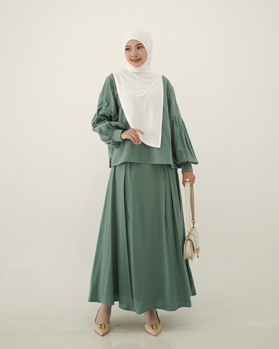 Evolvere - Maisa Blouse Atasan Linen