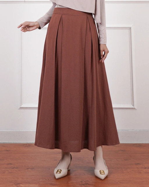 Image of Evolvere - Maisa Skirt Rok A Line Linen