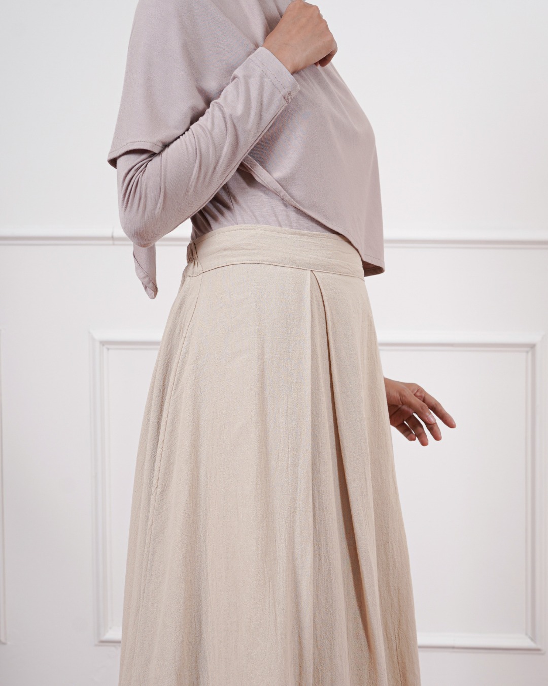 Evolvere - Maisa Skirt Rok A Line Linen