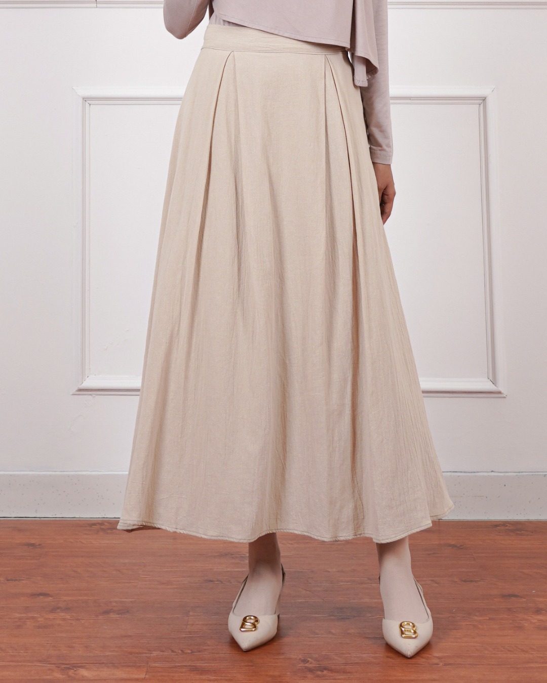 Evolvere - Maisa Skirt Rok A Line Linen