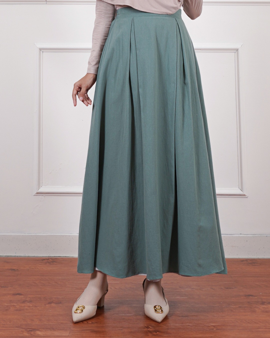 Evolvere - Maisa Skirt Rok A Line Linen