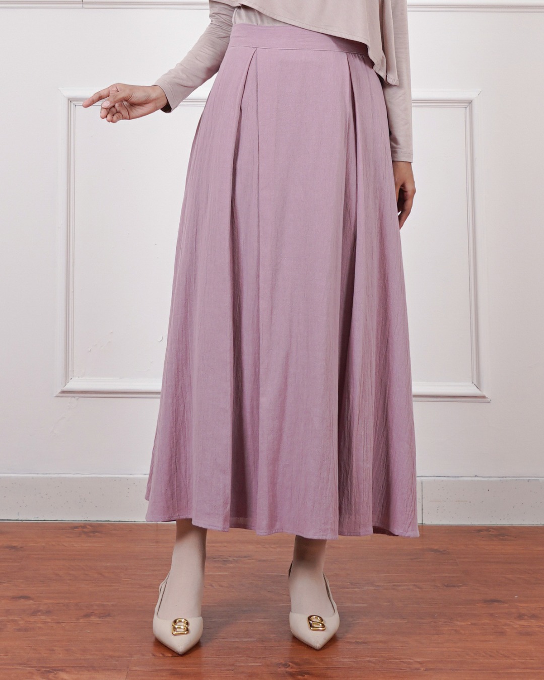 Evolvere - Maisa Skirt Rok A Line Linen