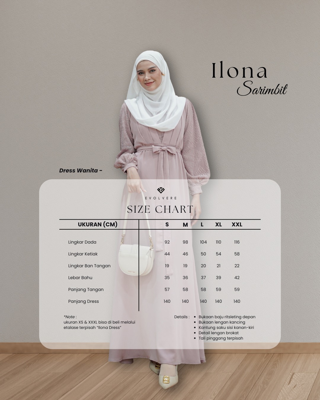 Evolvere - Sarimbit Keluarga Couple ILONA DARK WINE /Dress Kemeja Koko/Dewasa dan Anak