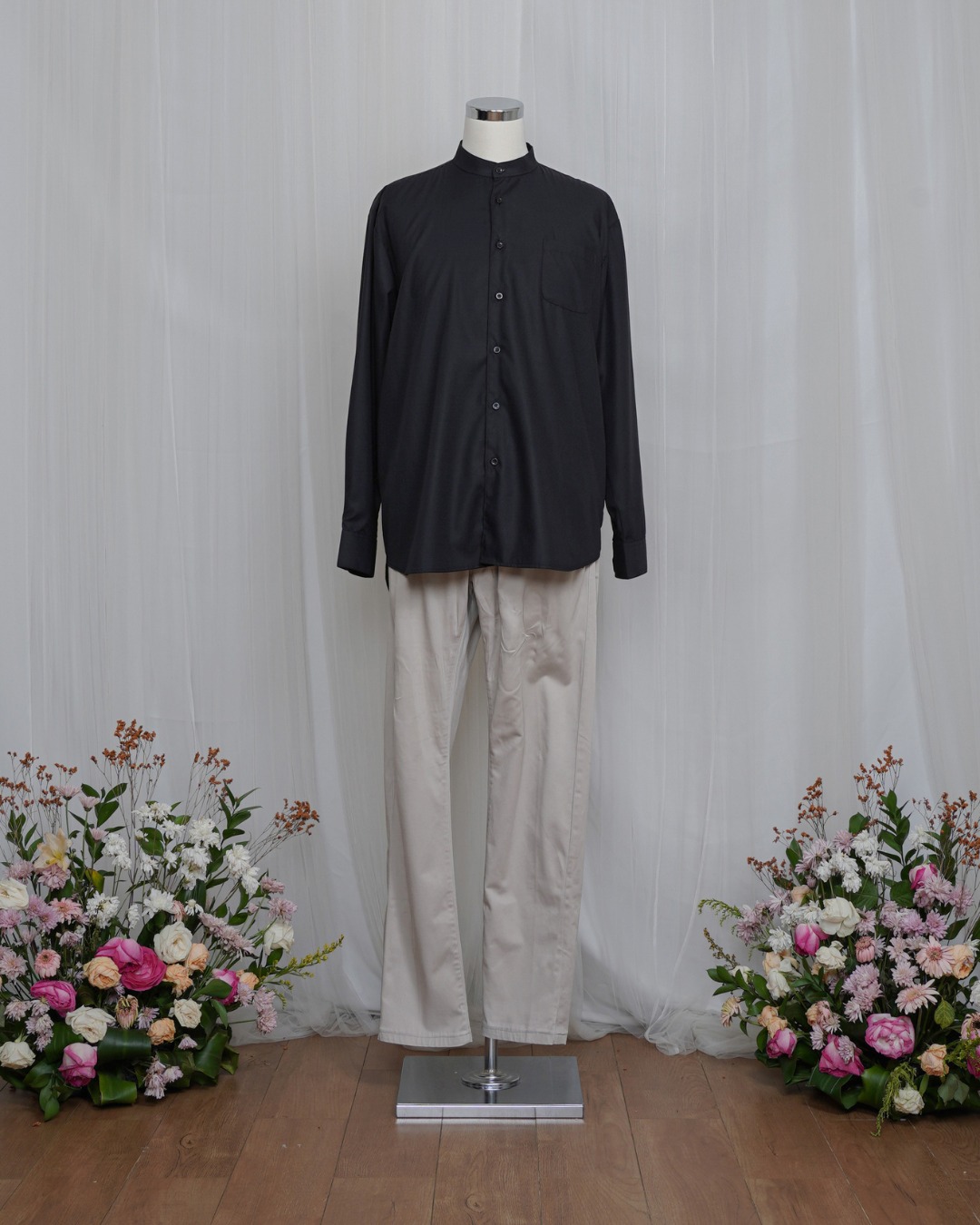 Evolvere - Sarimbit Keluarga Couple ILONA BLACK /Dress Kemeja Koko/Dewasa dan Anak