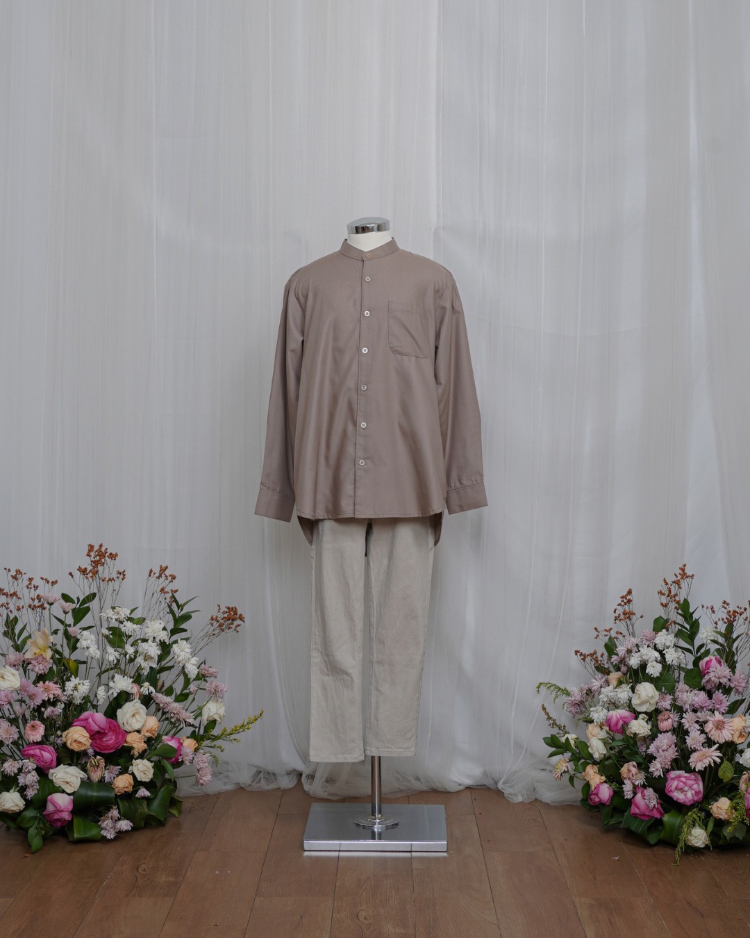 Evolvere - Sarimbit Keluarga Couple ILONA THUNDER/Dress Kemeja Koko/Dewasa dan Anak