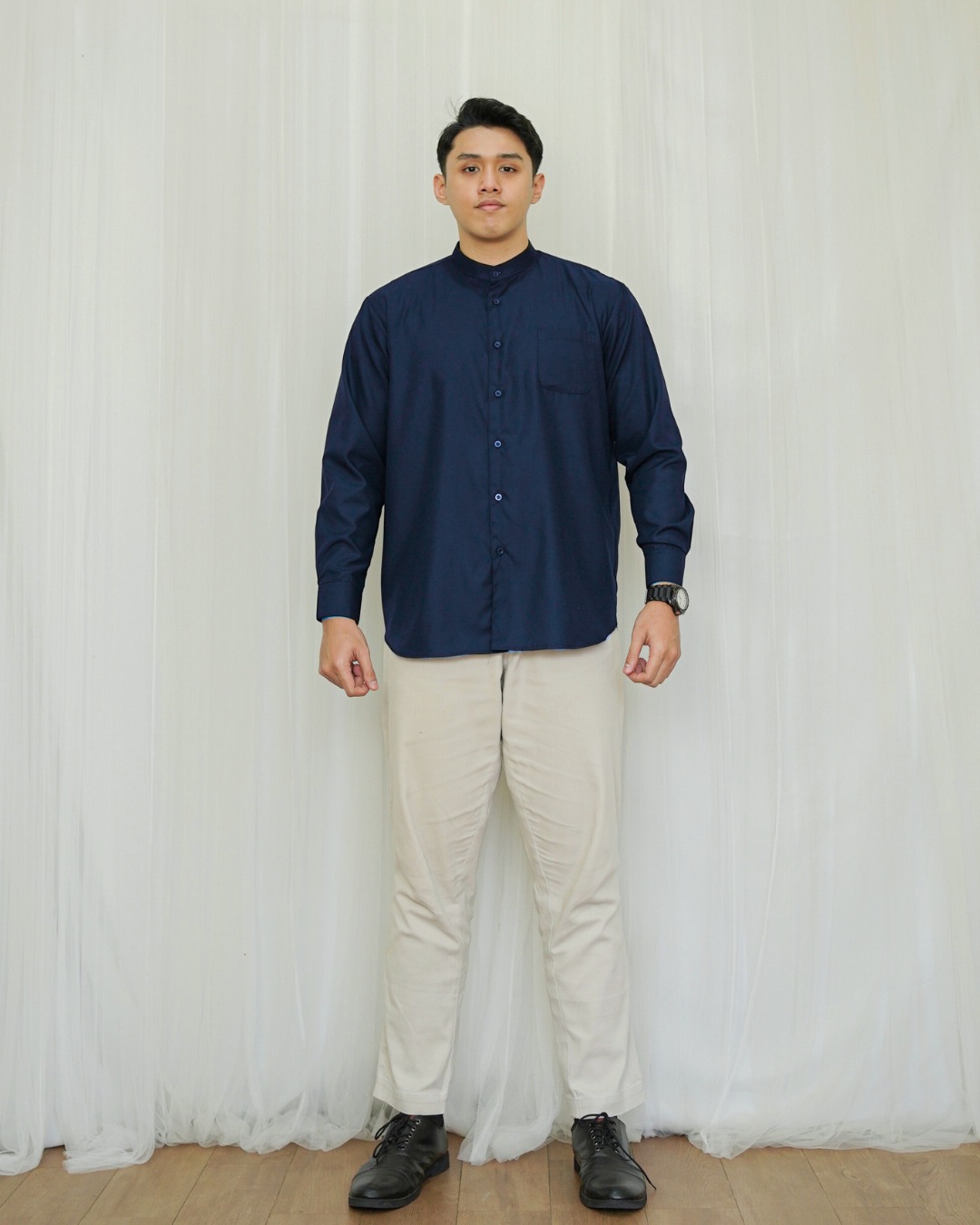 Evolvere-Hanan Men Shirt Koko Dewasa Cowo Katun