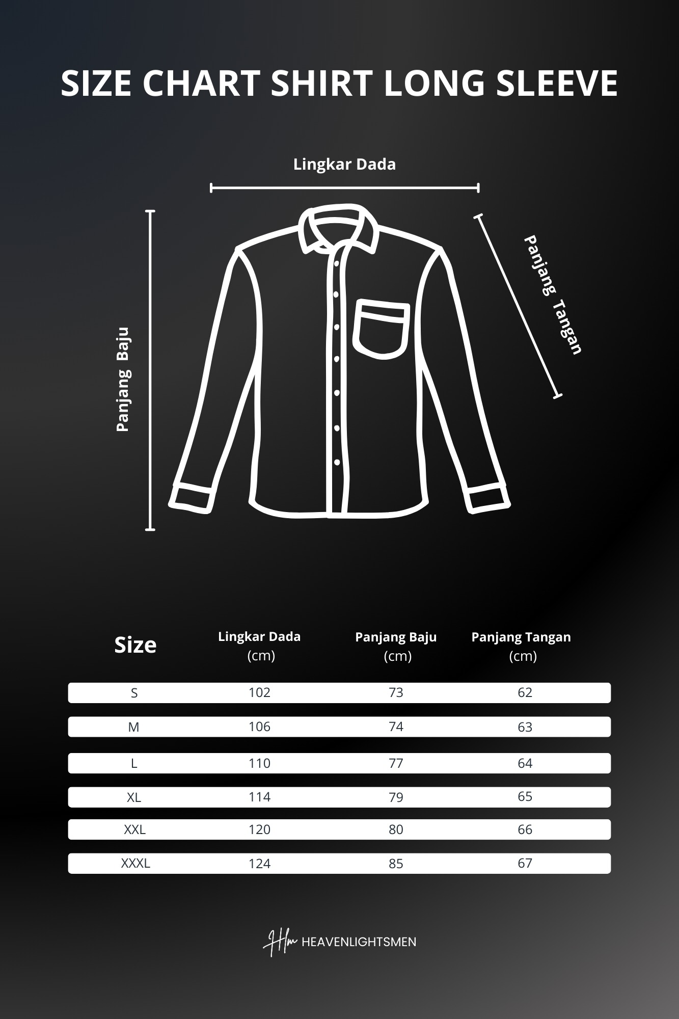 DENIM SHIRT LONG SLEEVE - DARK