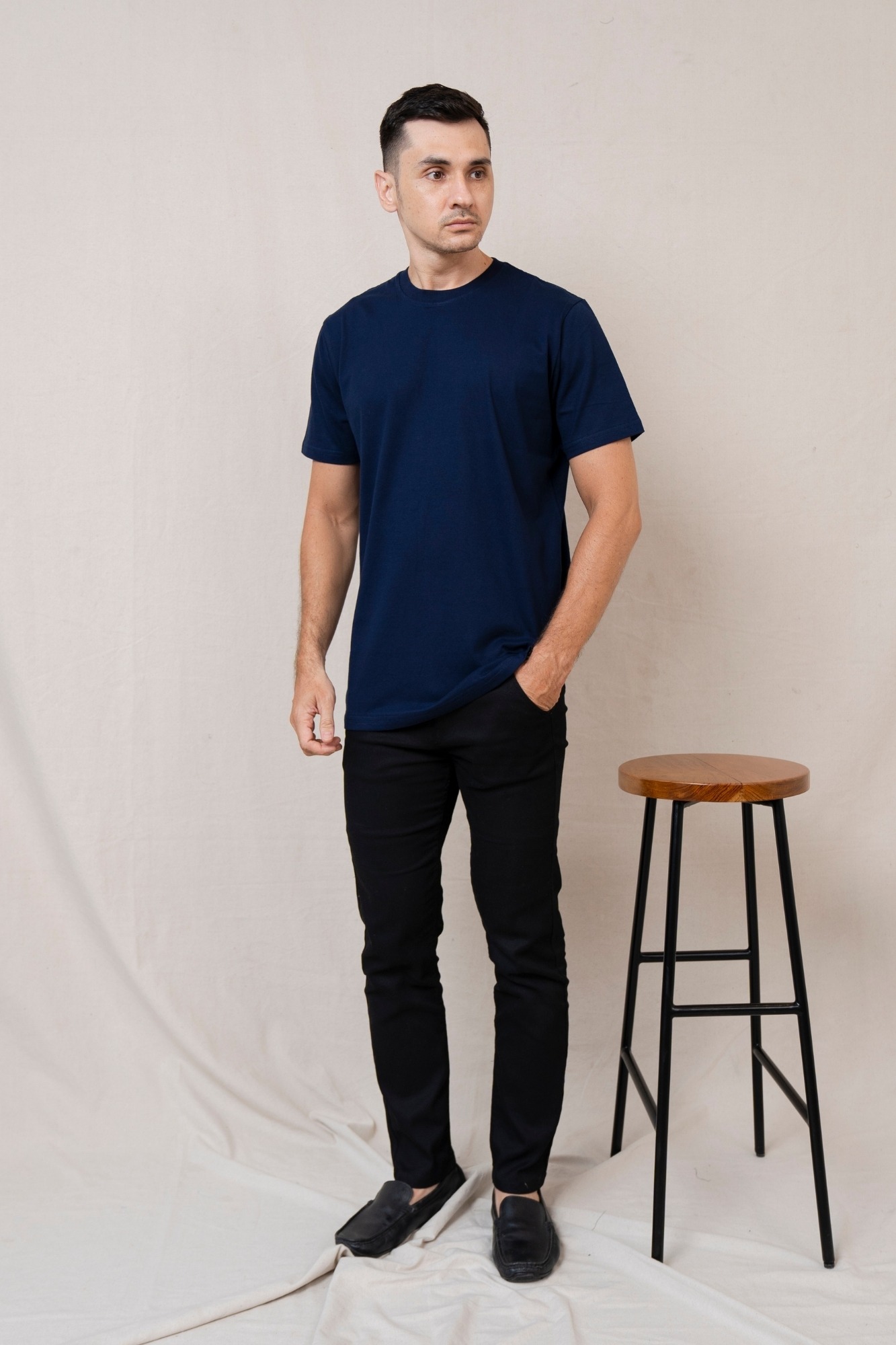 BASIC TEES - NAVY