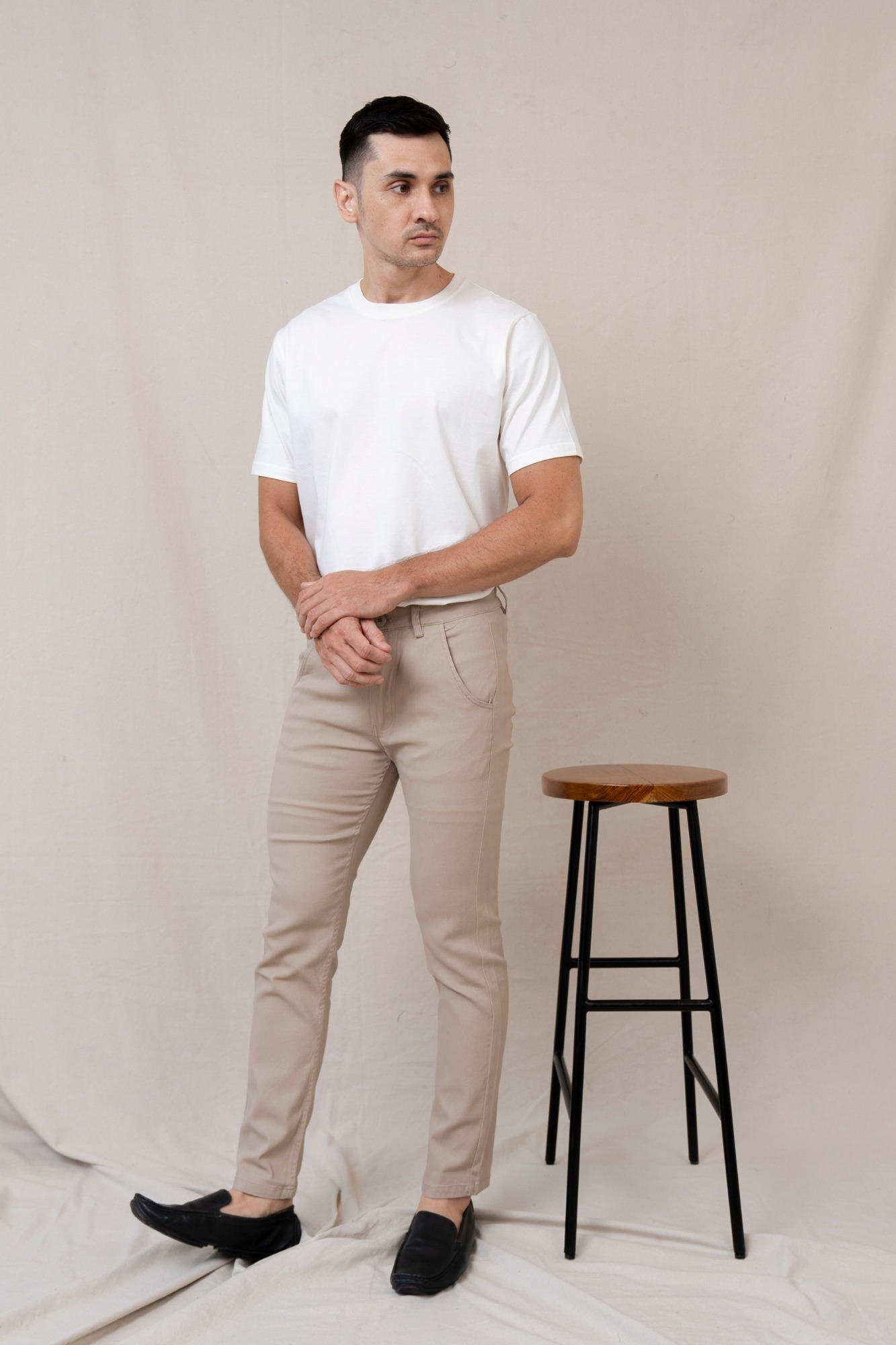 HLM CHINO PANTS - KHAKI