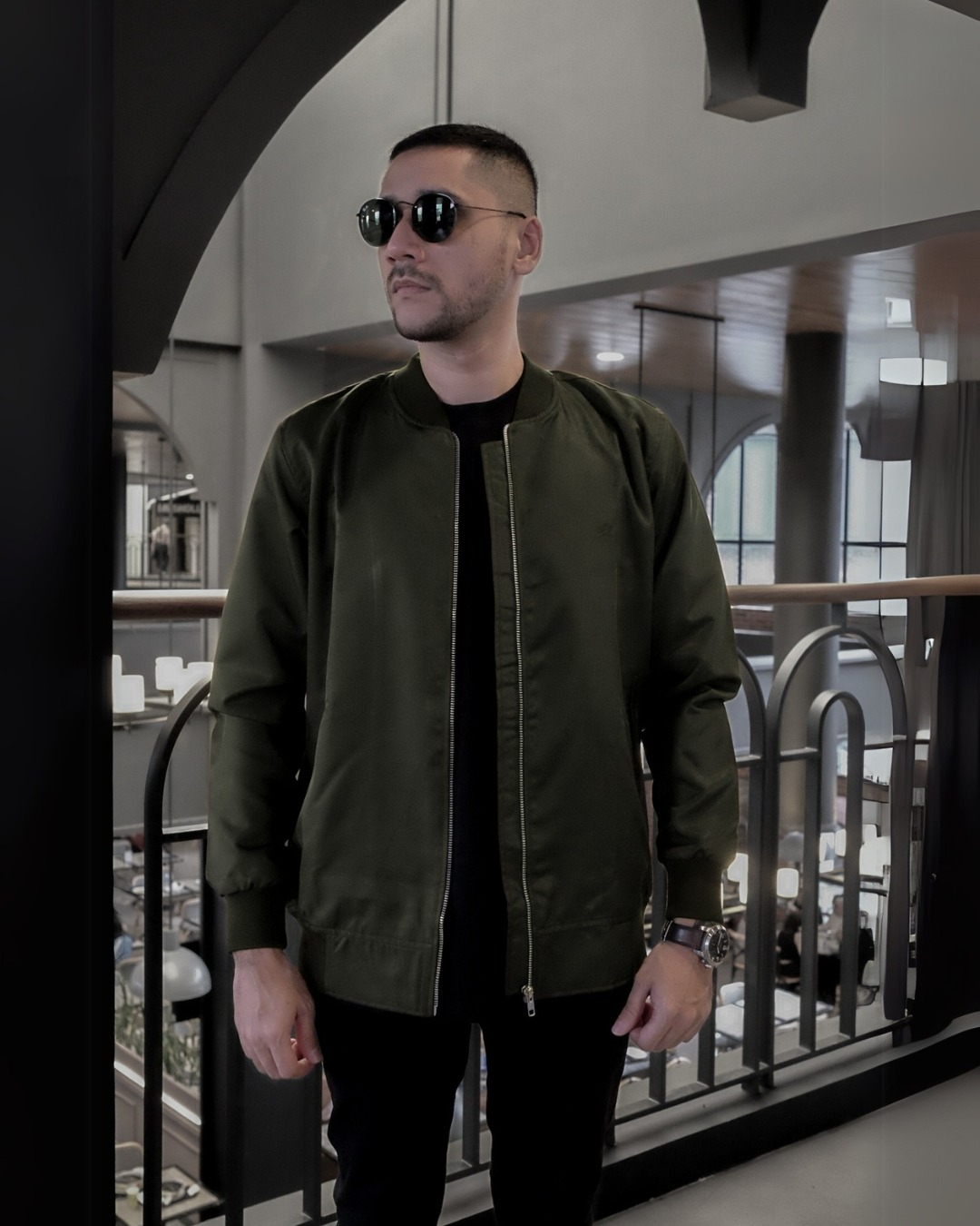 HLM BOMBER JACKET - ARMY