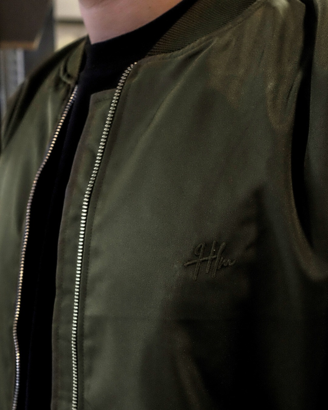 HLM BOMBER JACKET - ARMY
