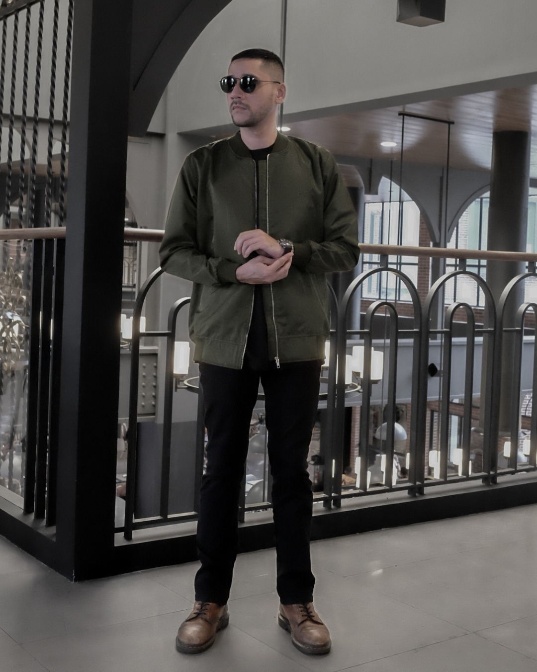 HLM BOMBER JACKET - ARMY