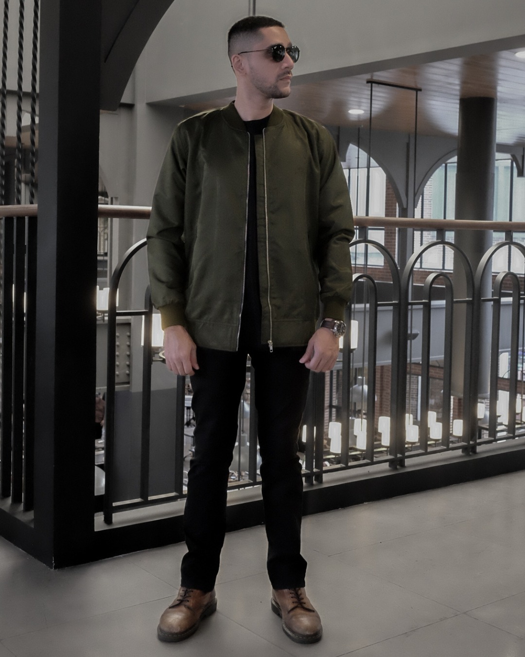 HLM BOMBER JACKET - ARMY