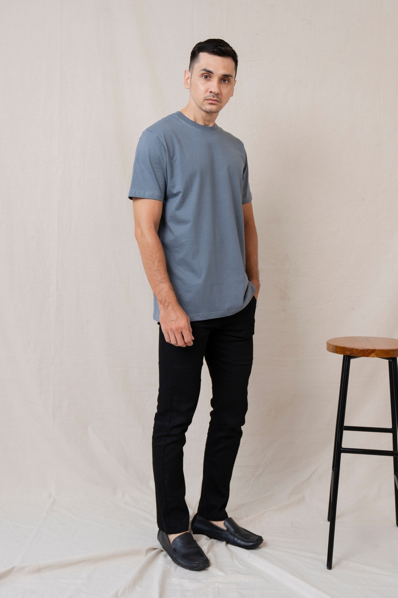 BASIC TEES - STONE