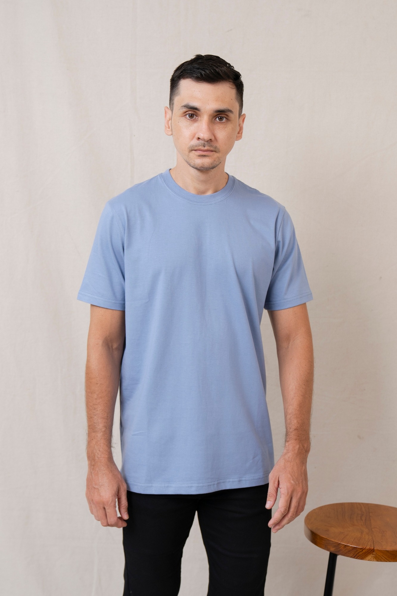 BASIC TEES - SKY