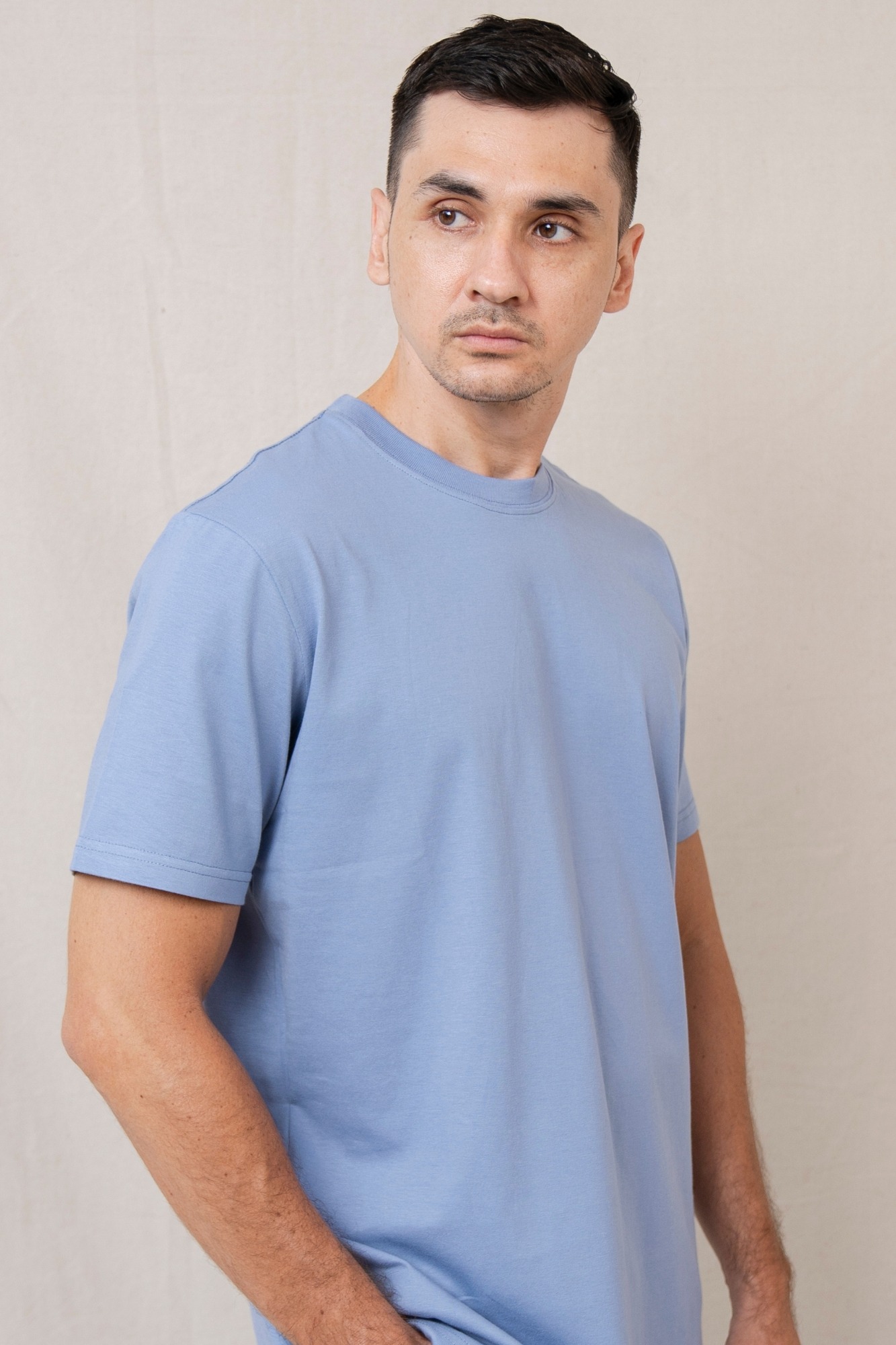 BASIC TEES - SKY