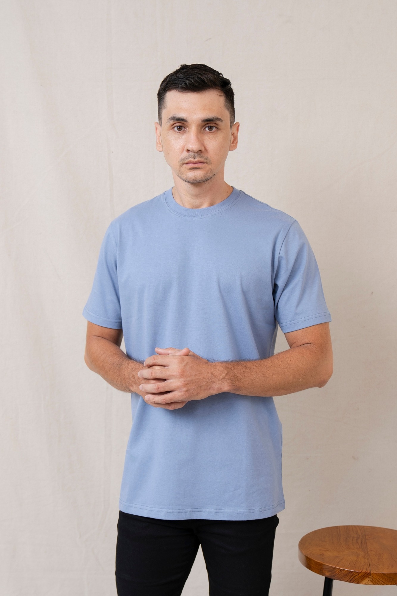 BASIC TEES - SKY