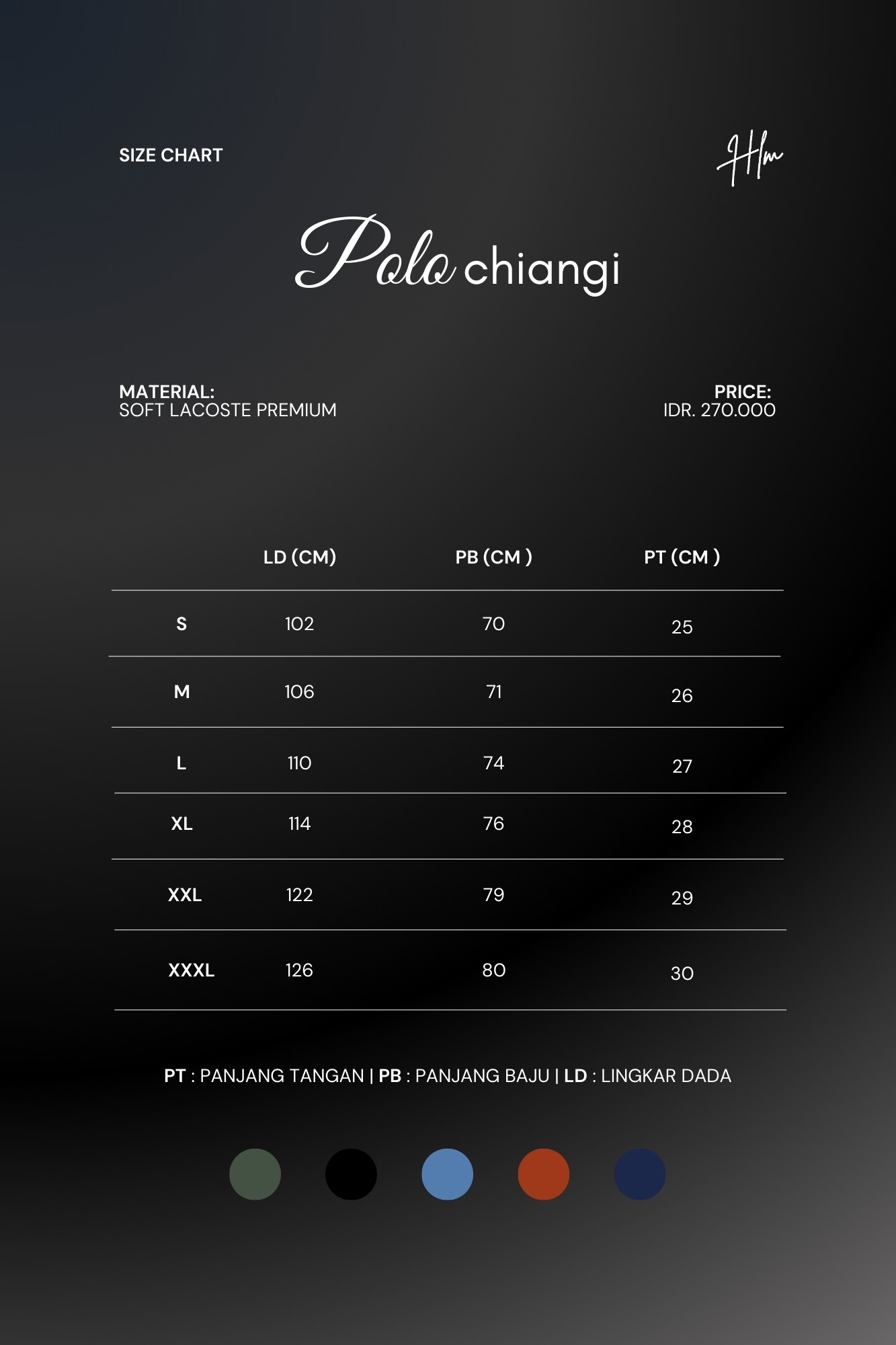 POLO CHIANGI - TERACOTA