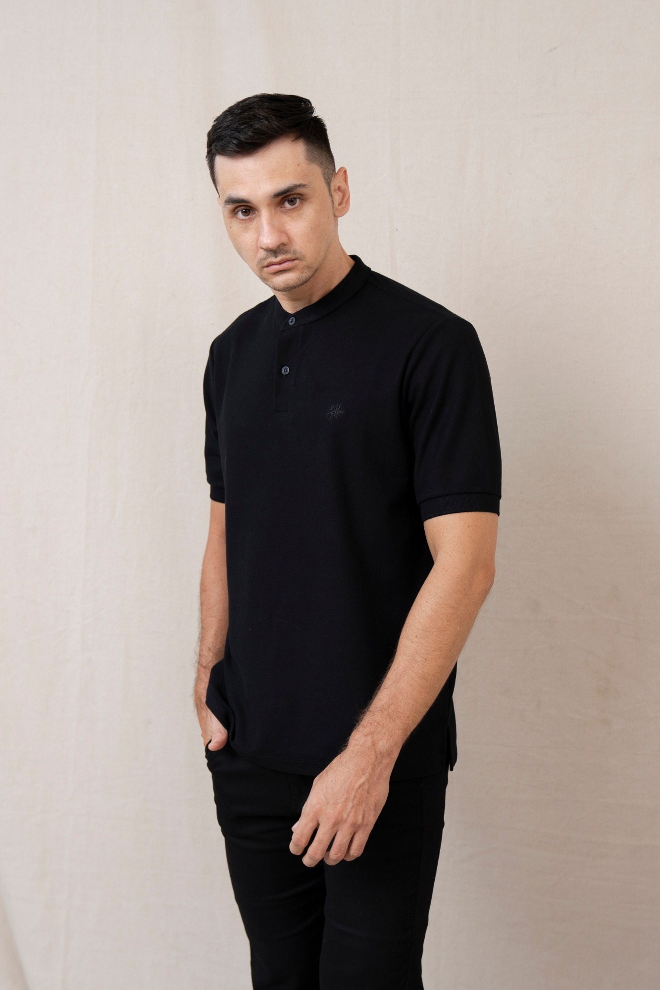 POLO CHIANGI - BLACK