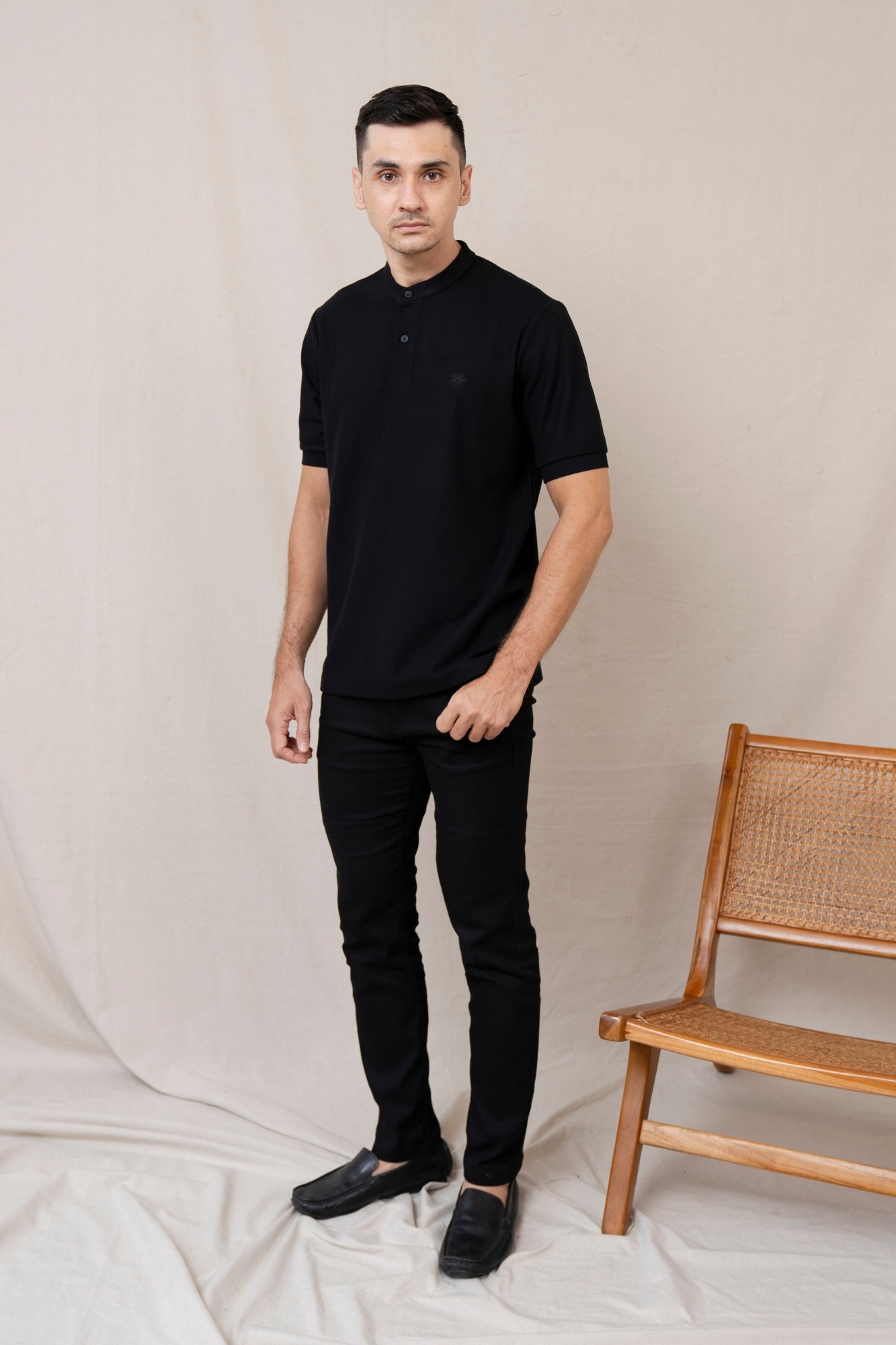 POLO CHIANGI - BLACK