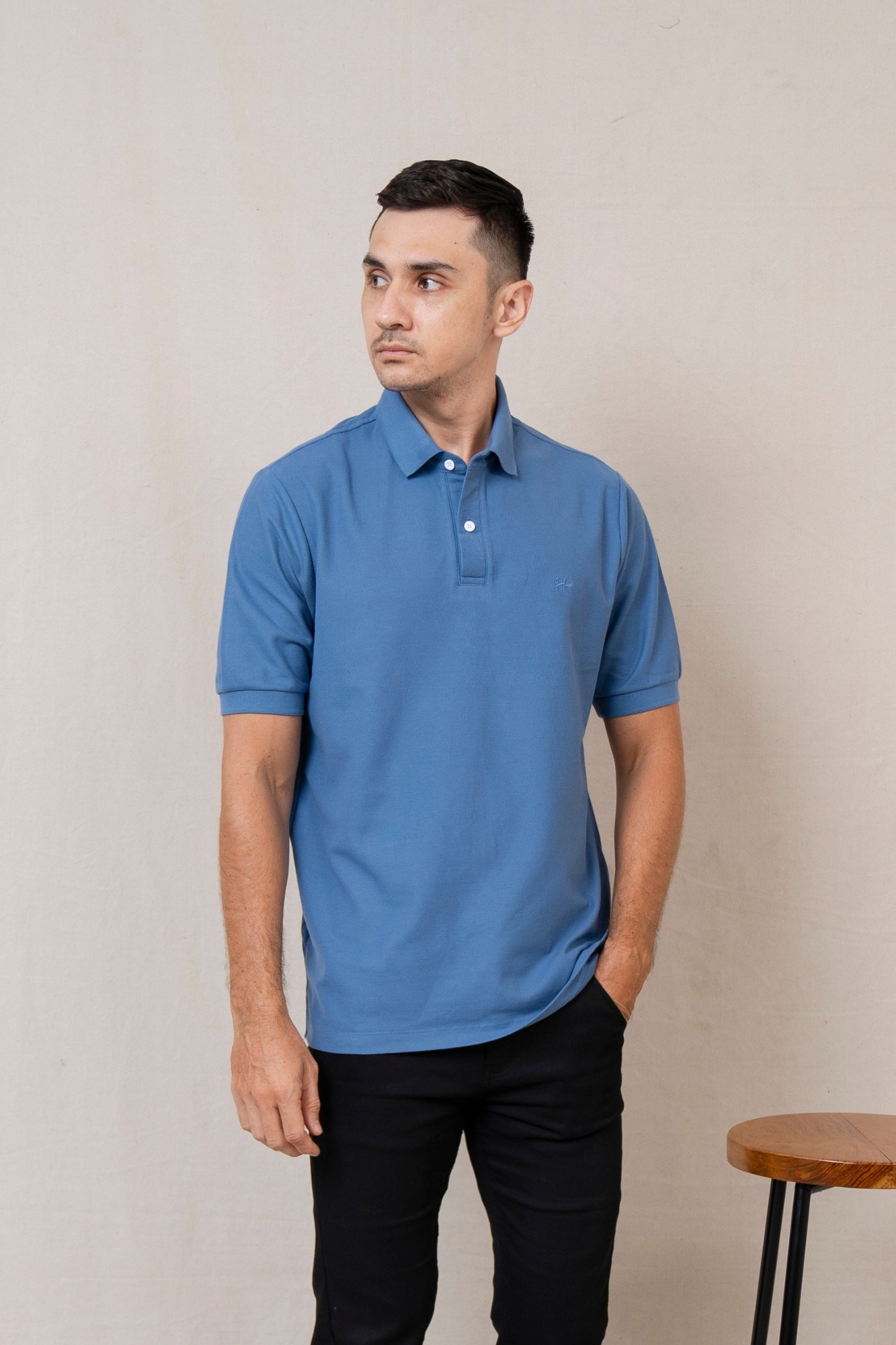 POLO SHIRT - STEEL