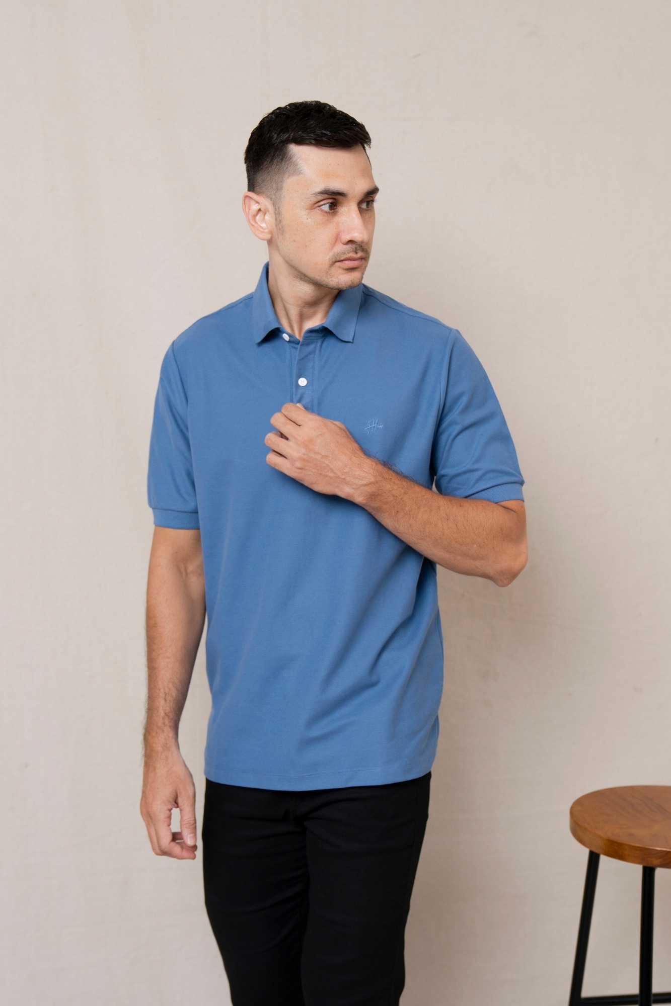 POLO SHIRT - STEEL