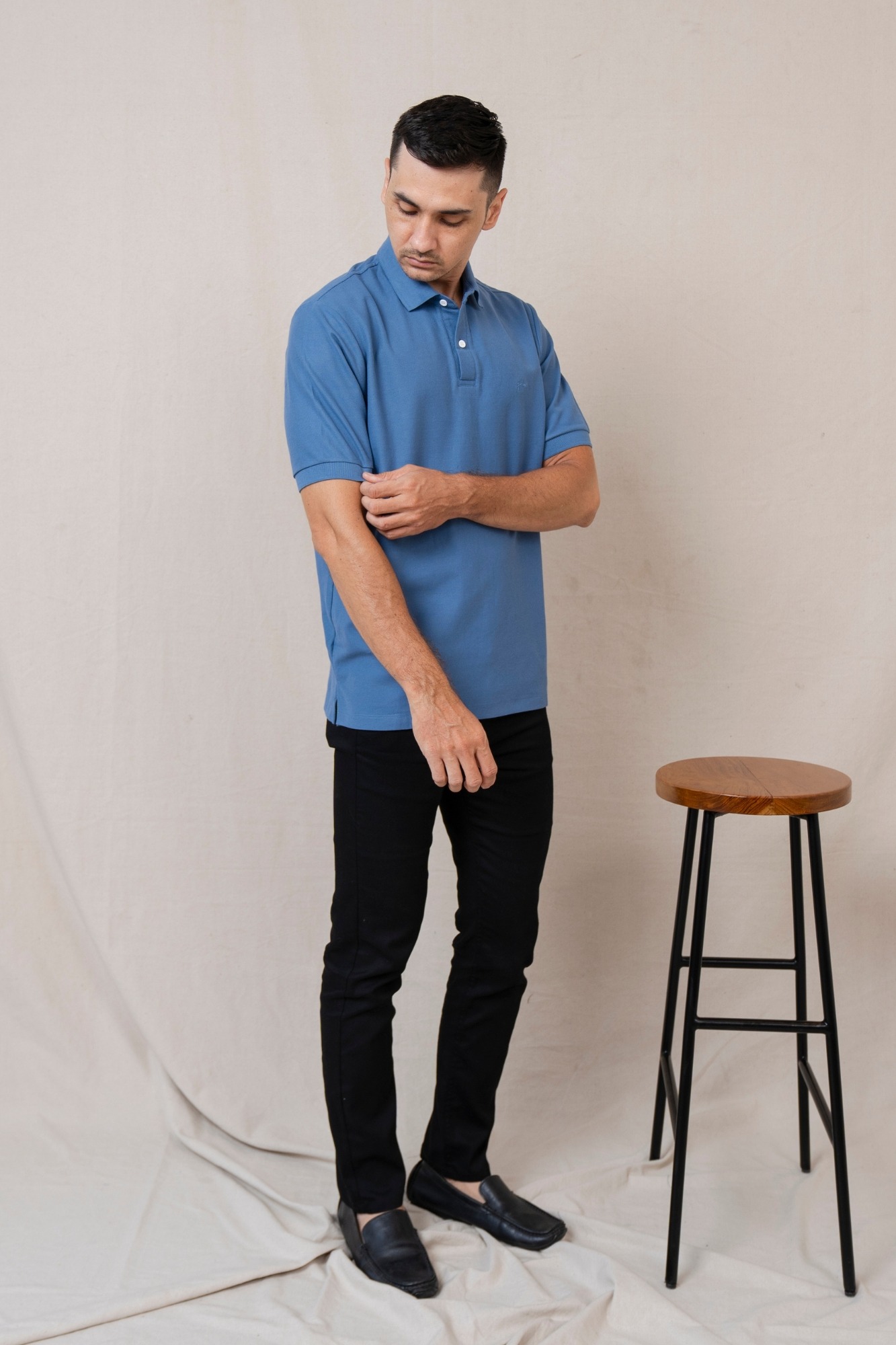 POLO SHIRT - STEEL