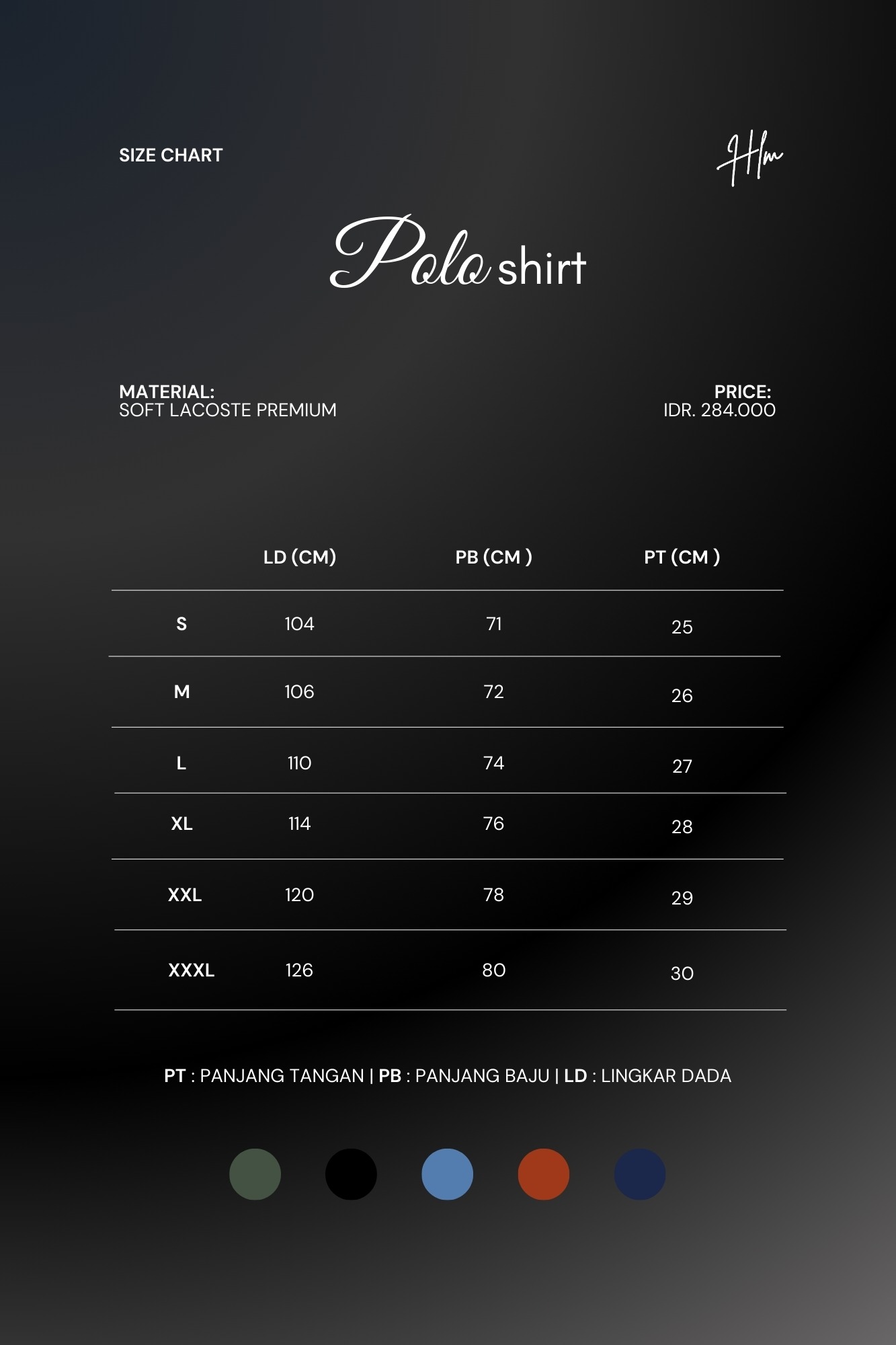 POLO SHIRT - STEEL