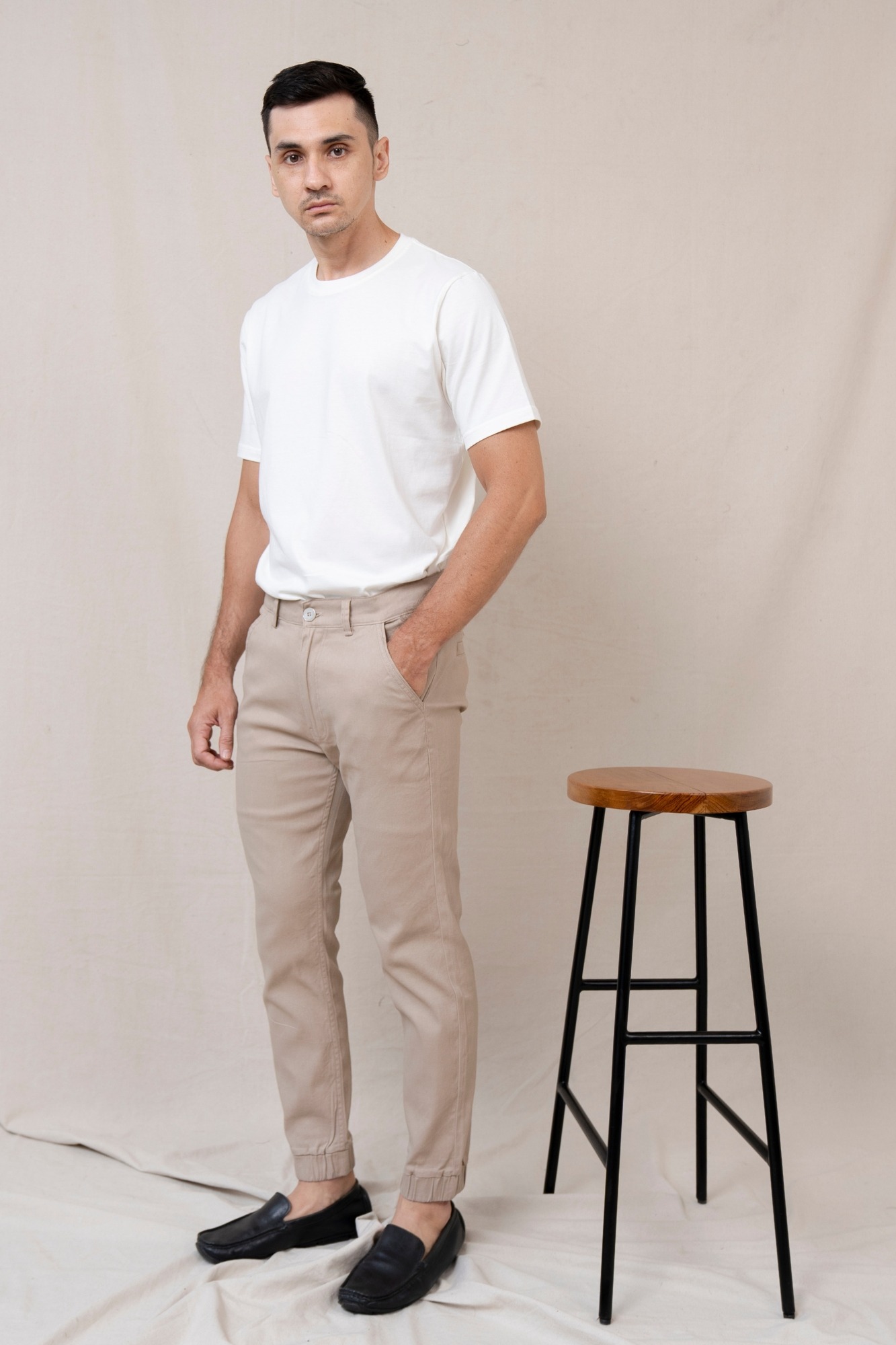 HLM JOGGER PANTS - KHAKI