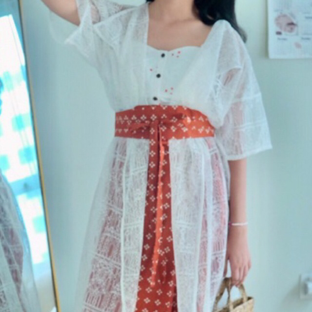 OBI Jumputan Waist Wrap by Riskavebrie