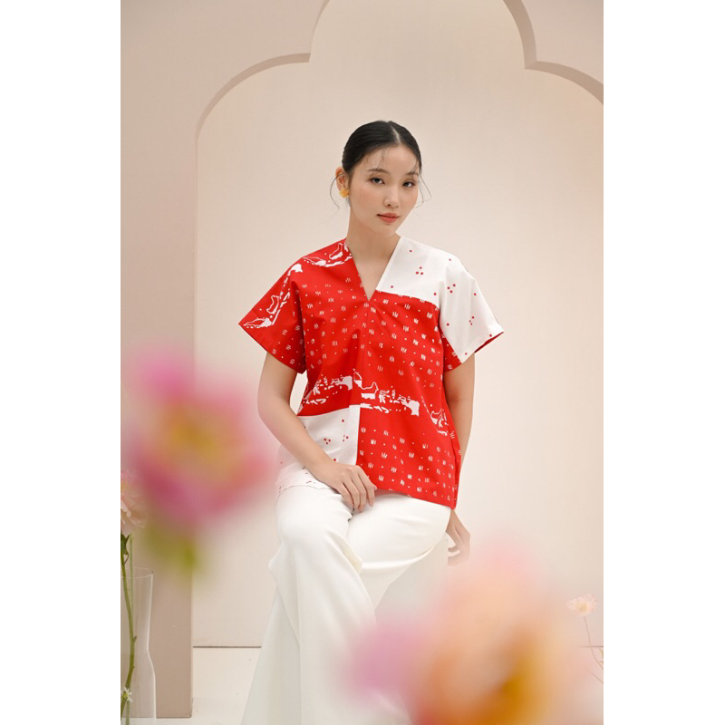 Riskavebrie - Rara Blouse Indonesia Nusantara