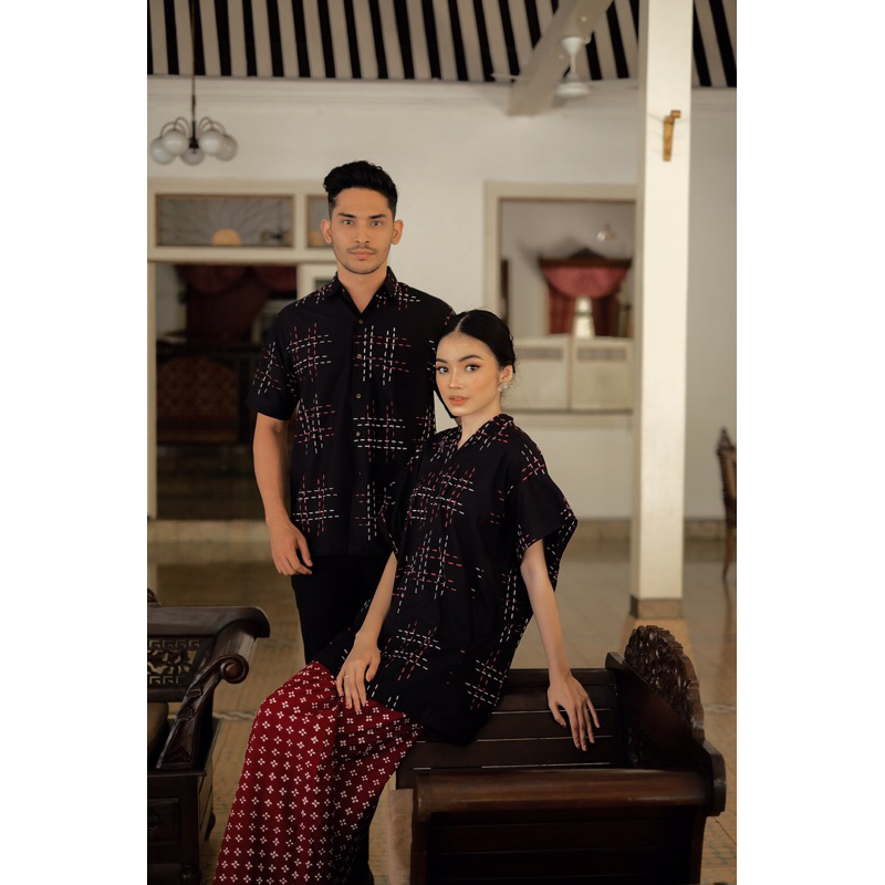 Riskavebrie - Pijar Raya Couple Set Hitam