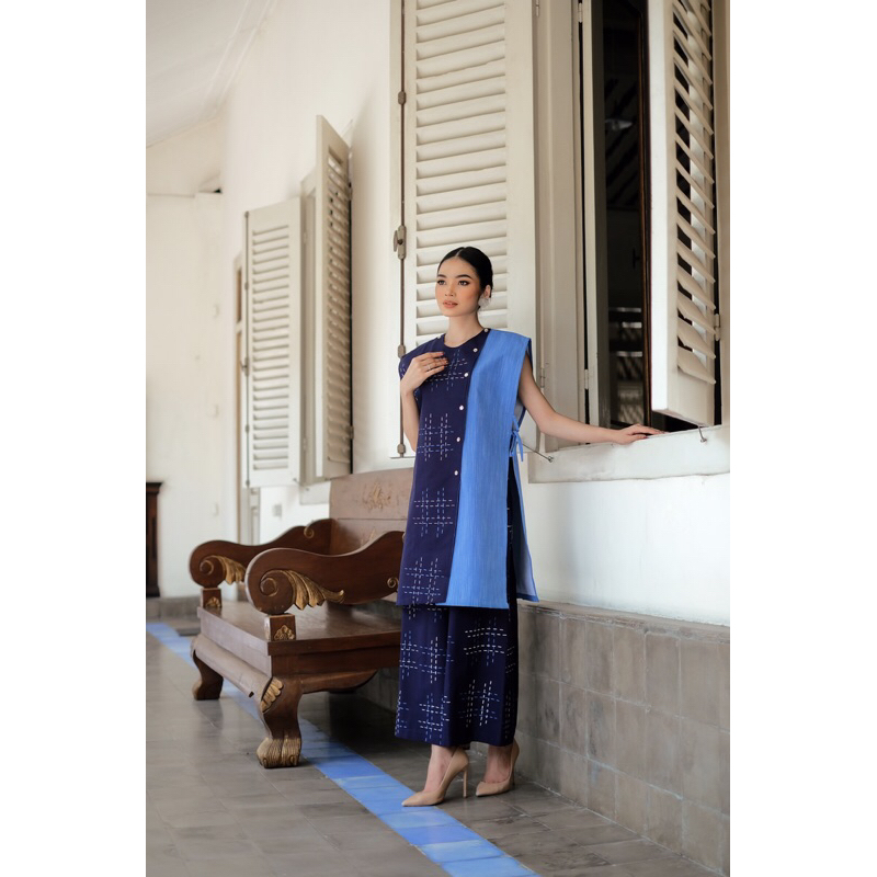 Riskavebrie - Pijar Raya Couple Set Biru
