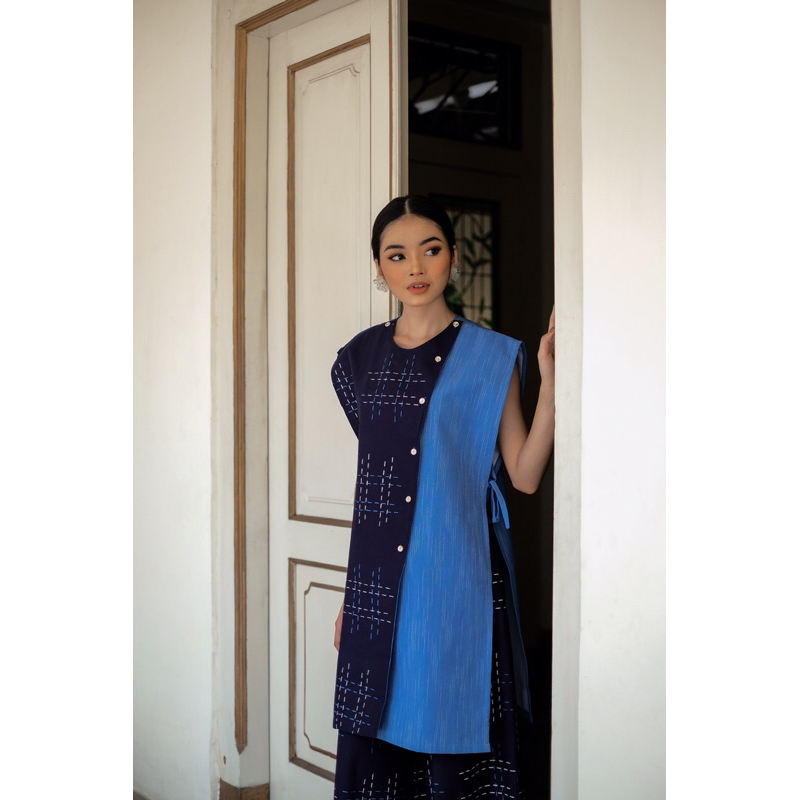 Riskavebrie - Pijar Raya Couple Set Biru