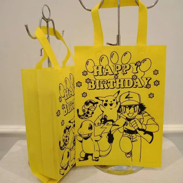 Tas Spunbond Happy Birthday Tas Souvenir Anak