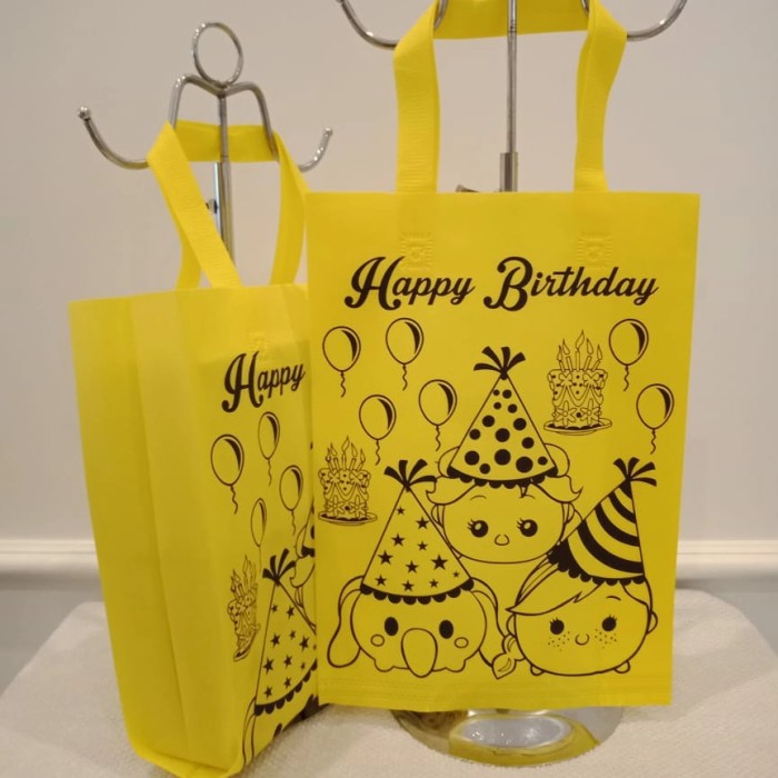 Tas Spunbond Happy Birthday Tas Souvenir Anak