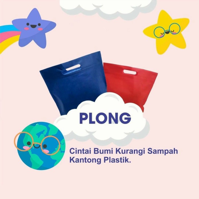 Tas Spunbond Goodiebag Oval Polos