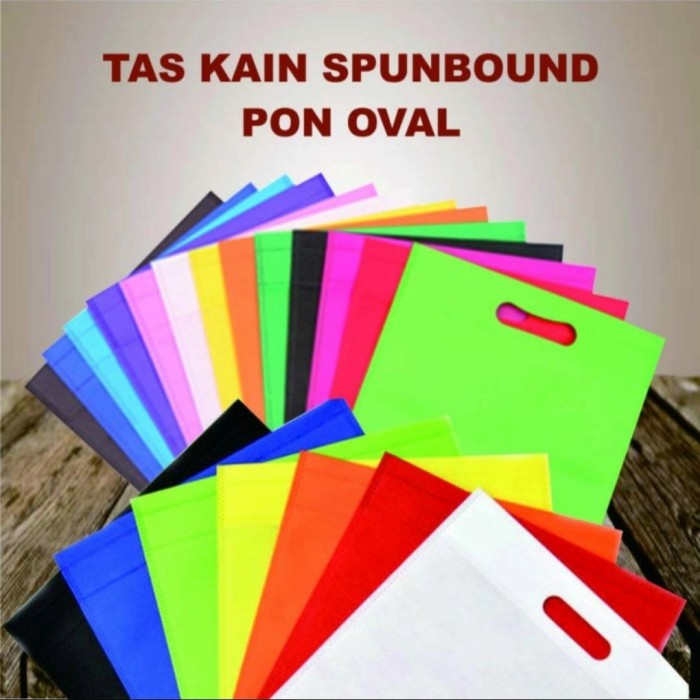 Tas Spunbond Goodiebag Oval Polos