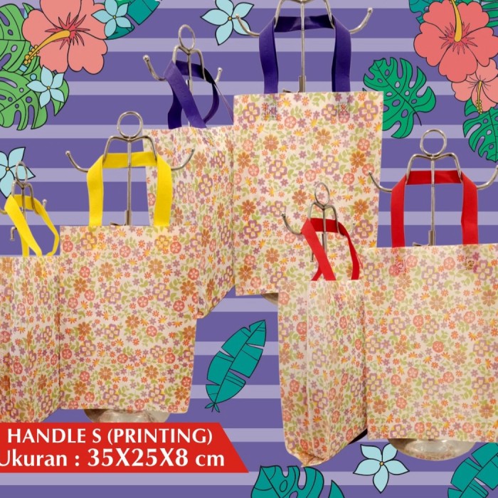 Tas Souvenir Spunbond Full Printing Tote Goodie bag