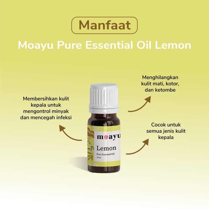 Moayu Pure Essential Oil Package All Variant 5 pcs