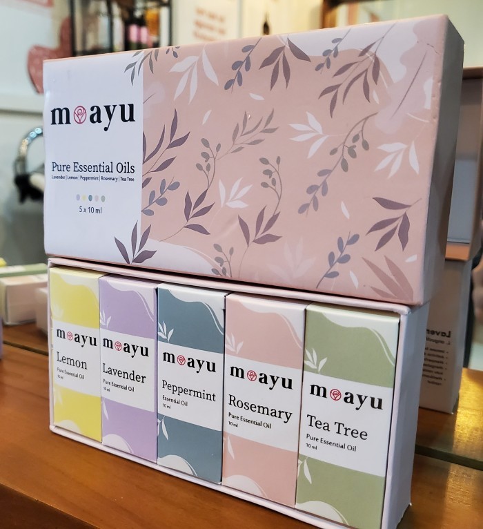 Moayu Pure Essential Oil Package All Variant 5 pcs