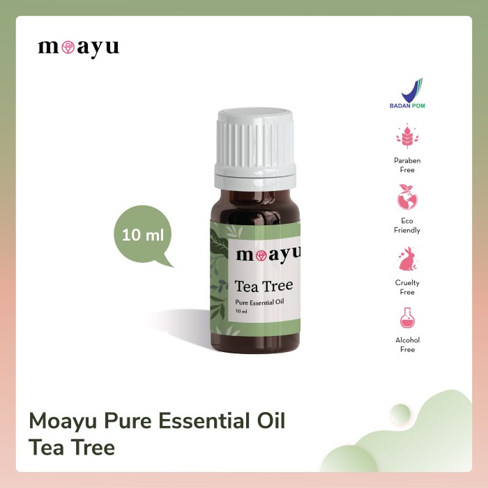 MOAYU PURE ESSENTIAL OIL TEA TREE 10 ML